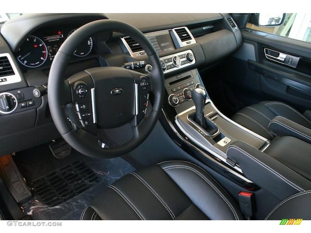 Ebony/Ebony Interior 2011 Land Rover Range Rover Sport HSE LUX Photo #39565712
