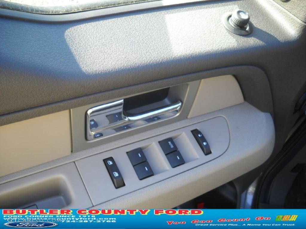 2010 F150 XLT SuperCab 4x4 - Sterling Grey Metallic / Medium Stone photo #21