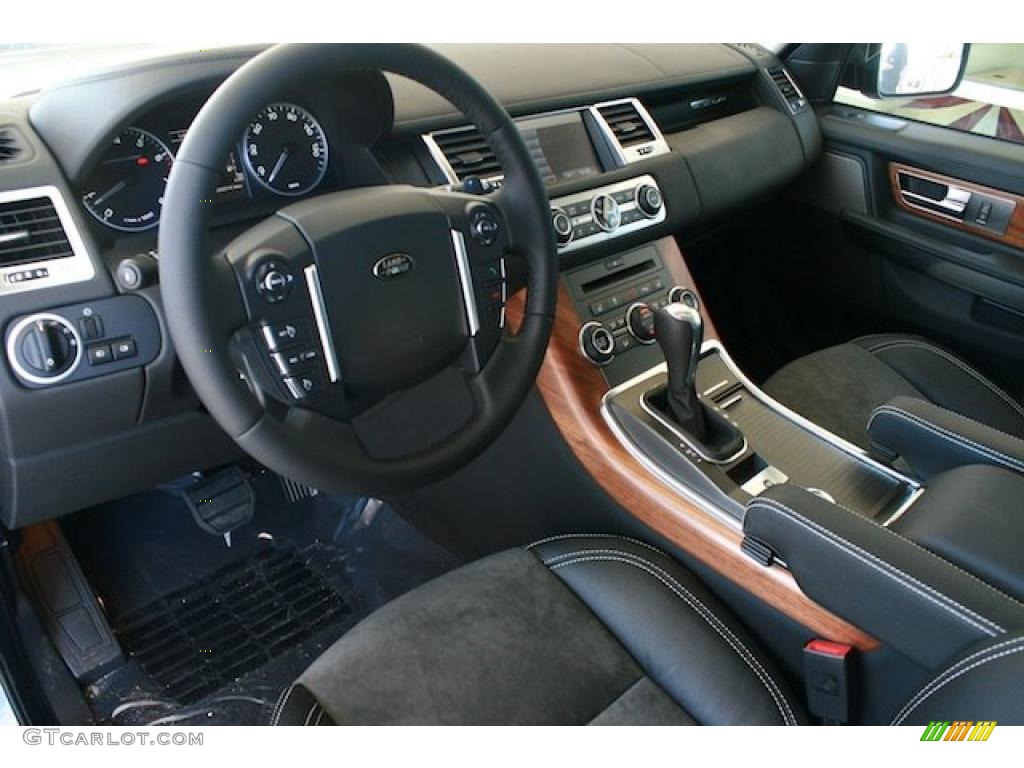 Ebony/Lunar Interior 2011 Land Rover Range Rover Sport Supercharged Photo #39566024