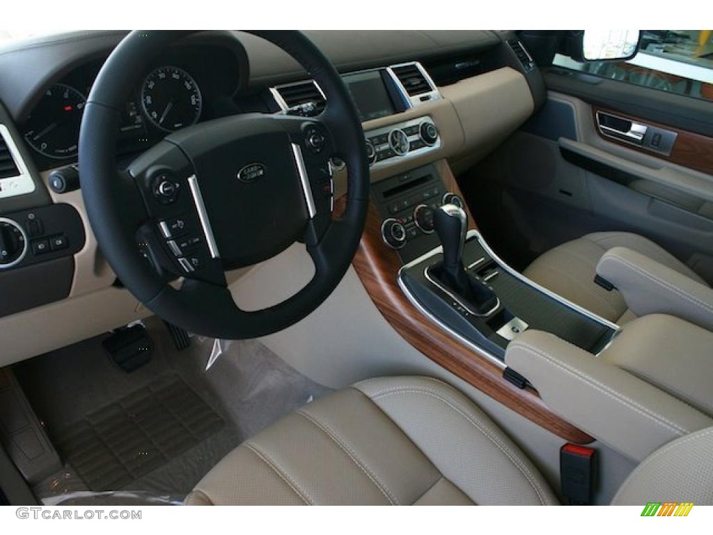 Almond/Nutmeg Interior 2011 Land Rover Range Rover Sport HSE LUX Photo #39566774