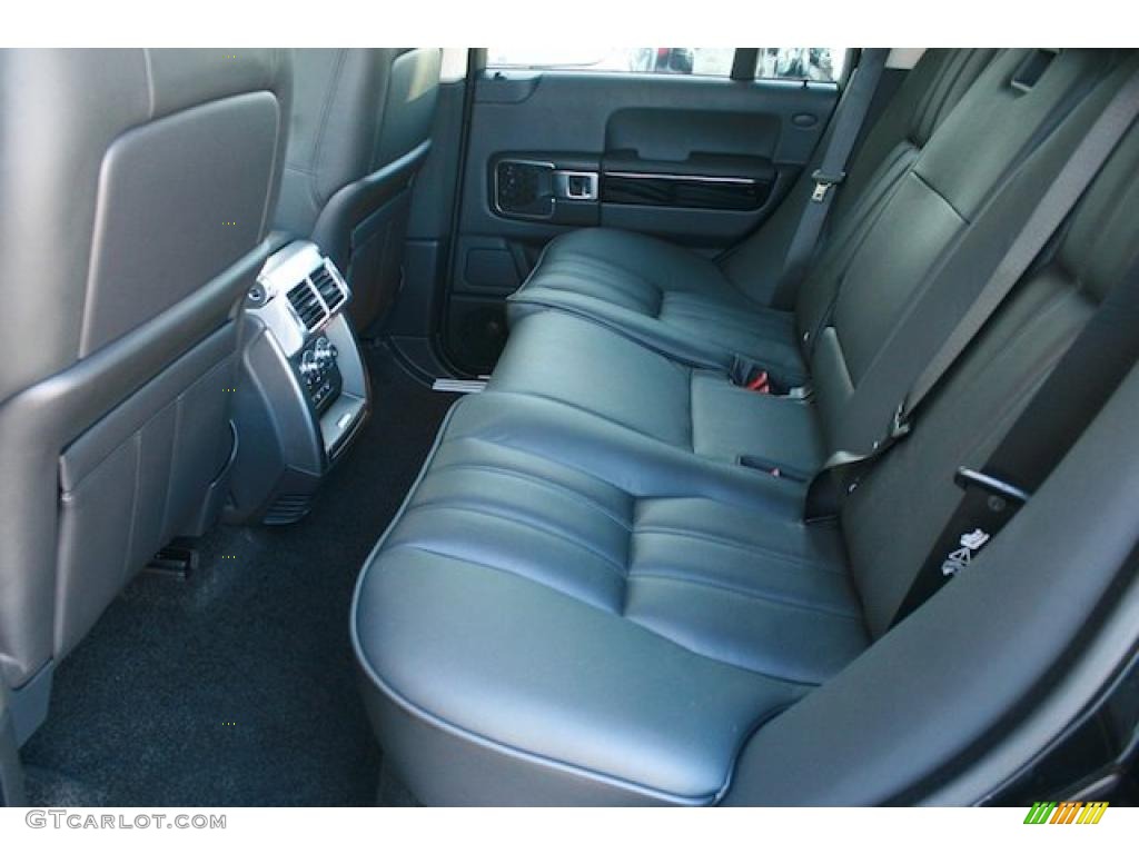 Jet Black/Jet Black Interior 2011 Land Rover Range Rover Supercharged Photo #39566954