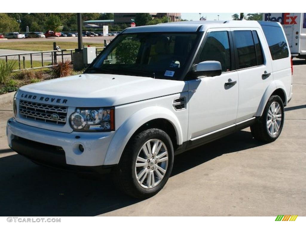 Fuji White 2011 Land Rover LR4 HSE LUX Exterior Photo #39567514