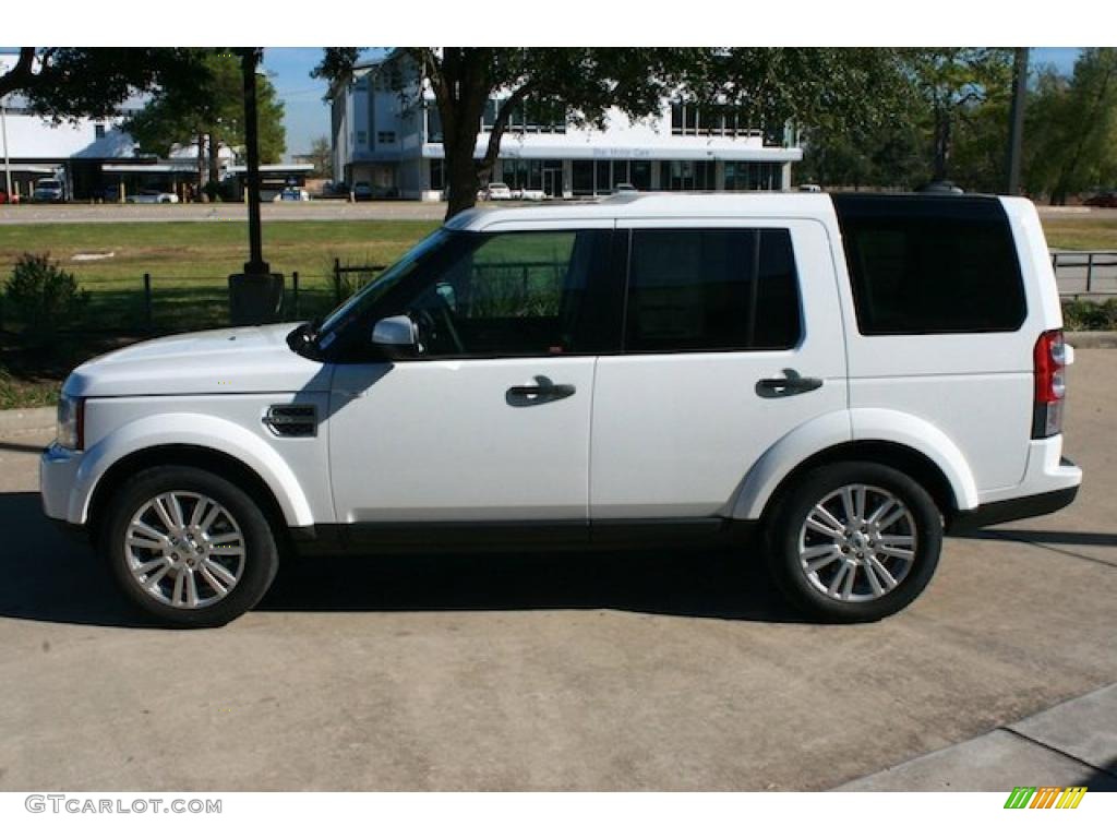 Fuji White 2011 Land Rover LR4 HSE LUX Exterior Photo #39567586