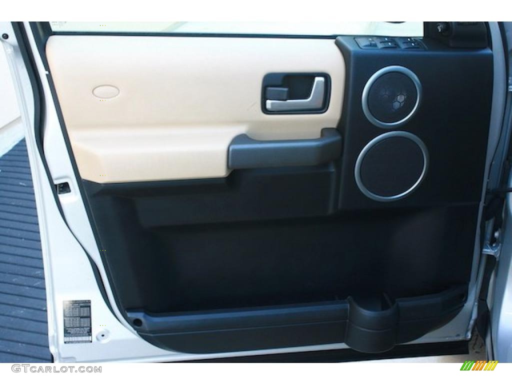 2005 Land Rover LR3 V8 HSE Alpaca Beige Door Panel Photo #39569719