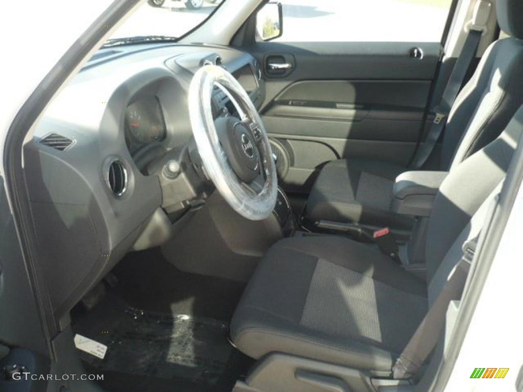 Dark Slate Gray Interior 2011 Jeep Patriot Sport 4x4 Photo #39570095