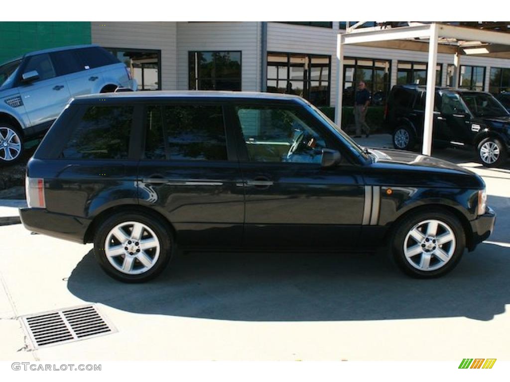 2005 Range Rover HSE - Adriatic Blue Metallic / Sand/Jet photo #13