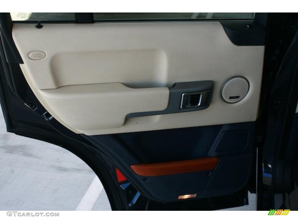 2005 Range Rover HSE - Adriatic Blue Metallic / Sand/Jet photo #40