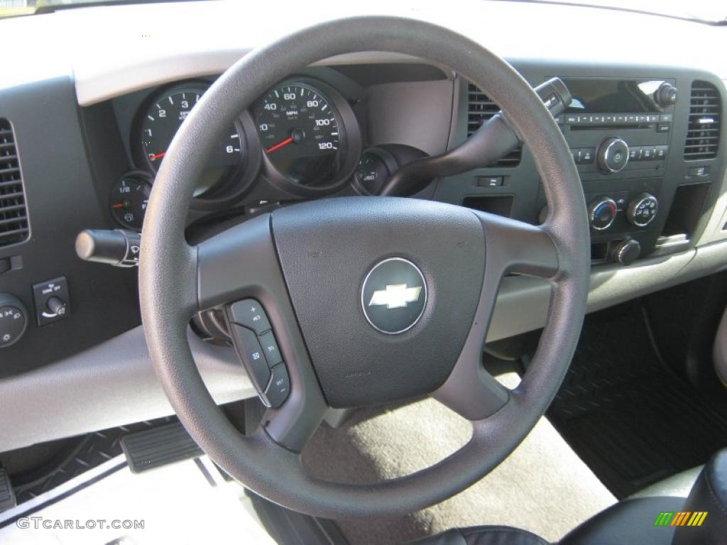 2008 Silverado 1500 LT Regular Cab - Yellow / Ebony photo #10