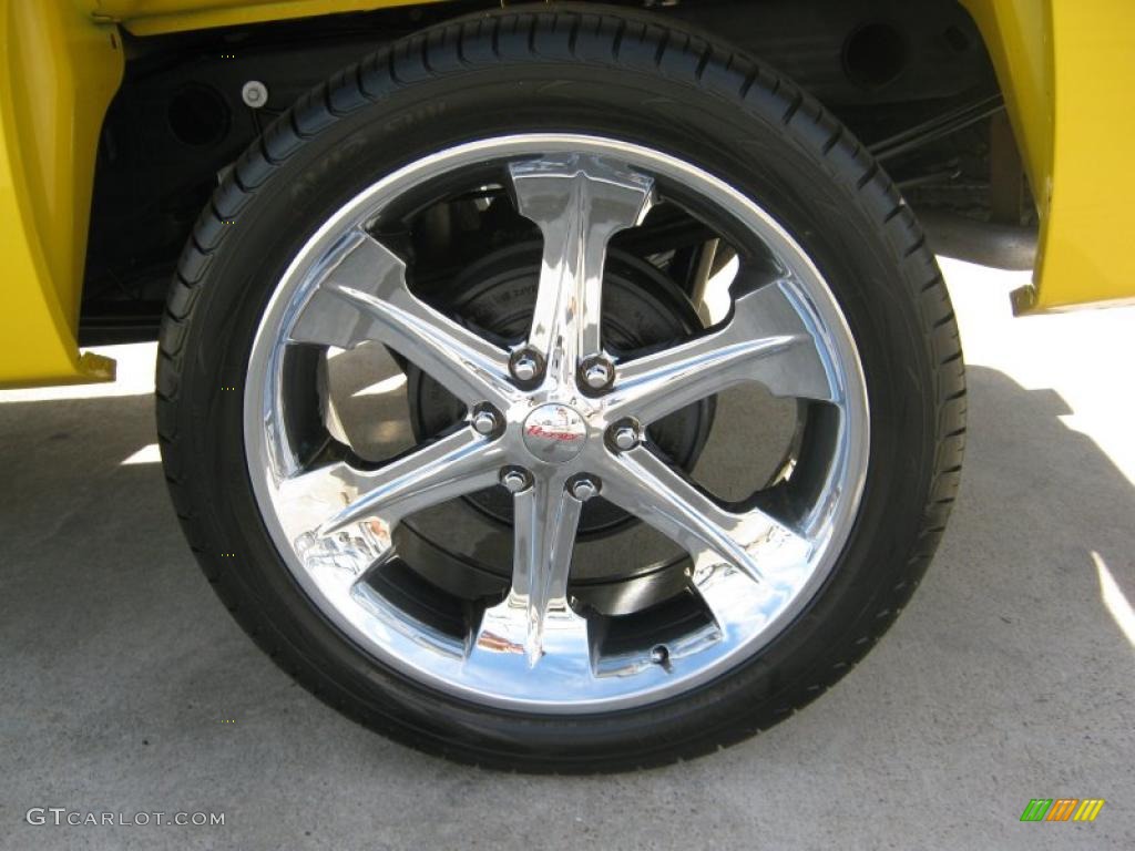 2008 Silverado 1500 LT Regular Cab - Yellow / Ebony photo #18