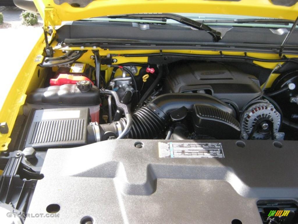 2008 Silverado 1500 LT Regular Cab - Yellow / Ebony photo #20