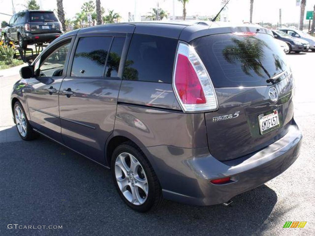 2008 MAZDA5 Sport - Galaxy Gray / Black photo #5