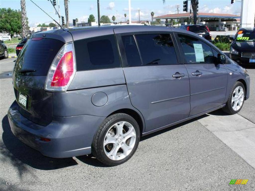 2008 MAZDA5 Sport - Galaxy Gray / Black photo #7