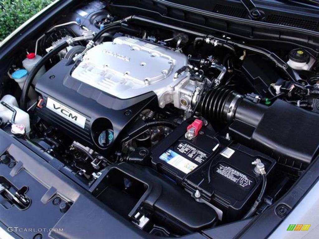 2008 Accord EX-L V6 Sedan - Polished Metal Metallic / Black photo #29