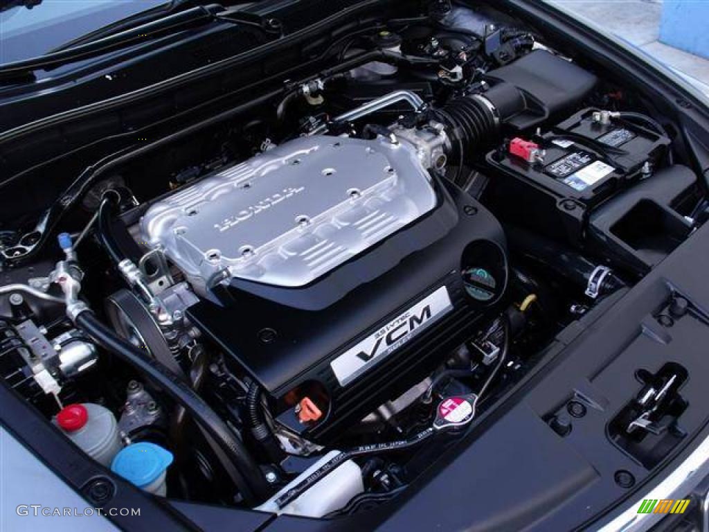 2008 Accord EX-L V6 Sedan - Polished Metal Metallic / Black photo #30