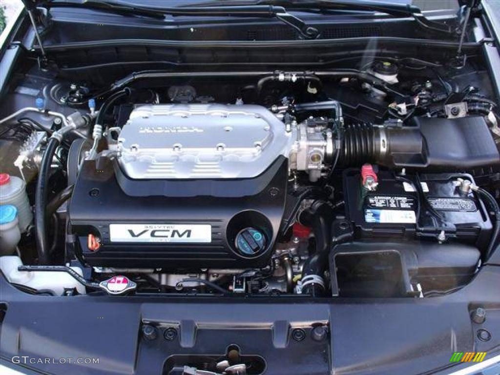 2008 Accord EX-L V6 Sedan - Polished Metal Metallic / Black photo #31