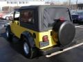 2004 Solar Yellow Jeep Wrangler Unlimited 4x4  photo #7