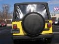 2004 Solar Yellow Jeep Wrangler Unlimited 4x4  photo #8