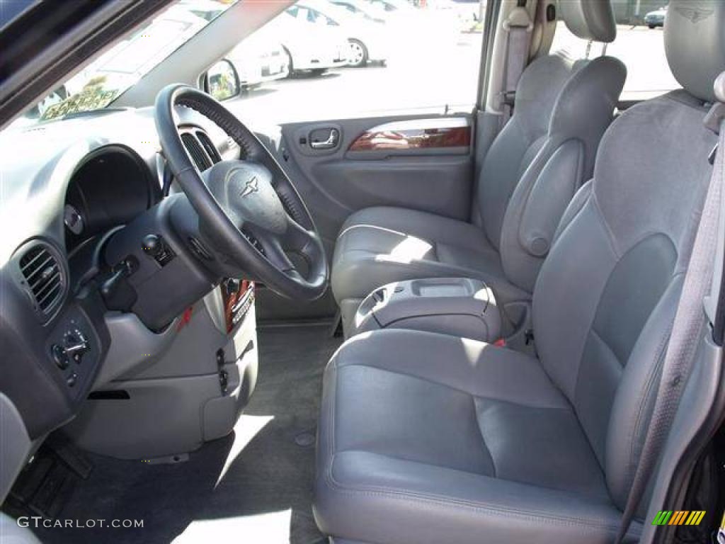 Medium Slate Gray Interior 2007 Chrysler Town & Country Limited Photo #39576829