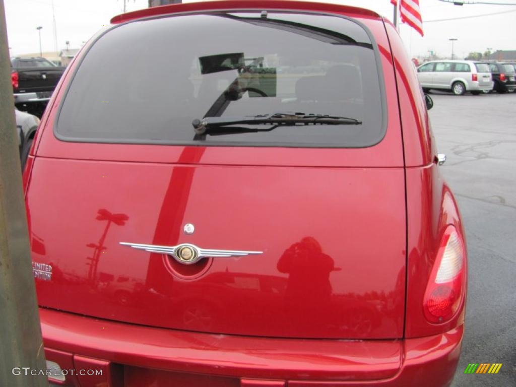 2006 PT Cruiser Limited - Inferno Red Crystal Pearl / Pastel Slate Gray photo #6