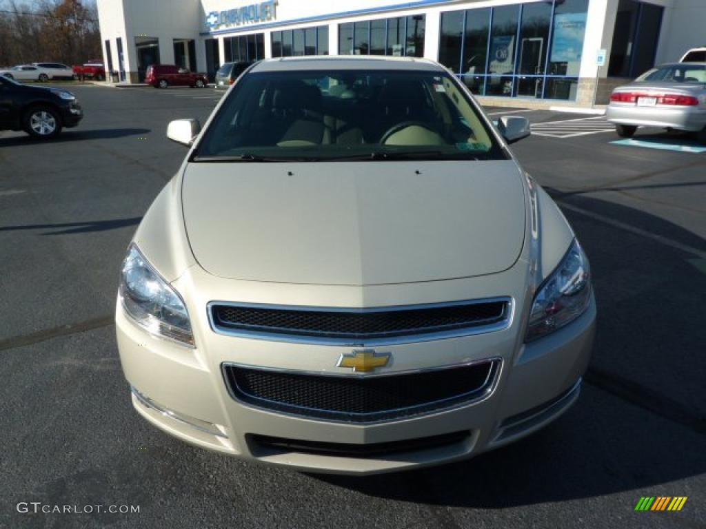 2011 Malibu LT - Gold Mist Metallic / Cocoa/Cashmere photo #2