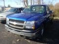 2004 Arrival Blue Metallic Chevrolet Silverado 1500 Regular Cab  photo #5