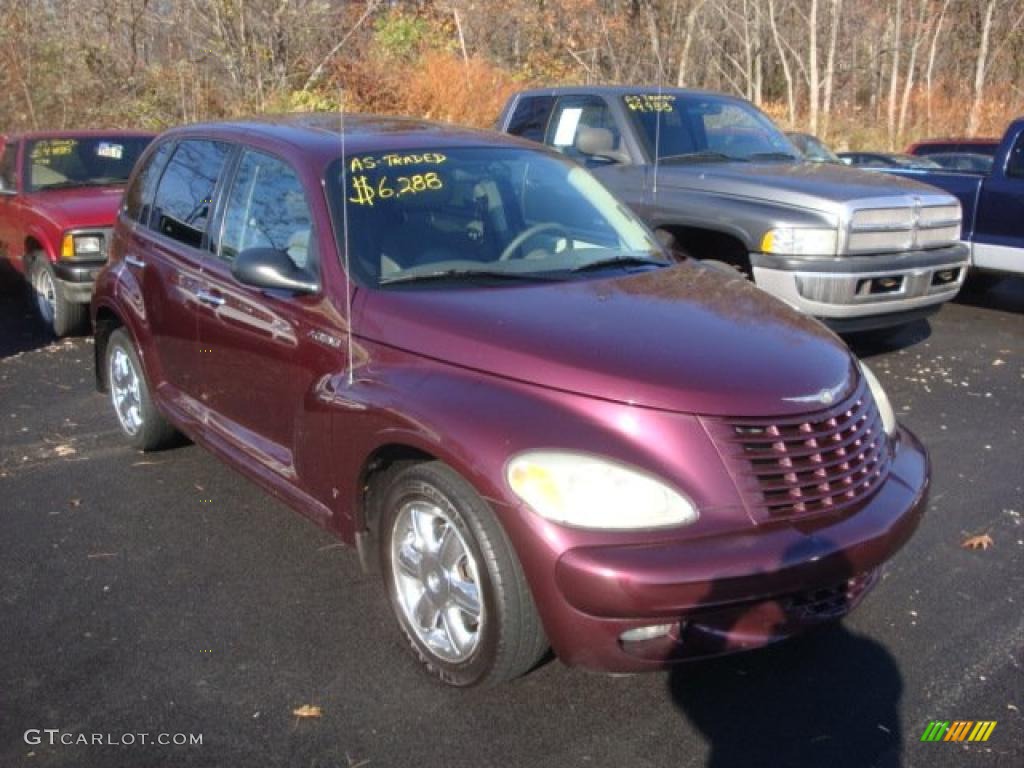2003 PT Cruiser Limited - Deep Cranberry Pearl / Taupe/Pearl Beige photo #1
