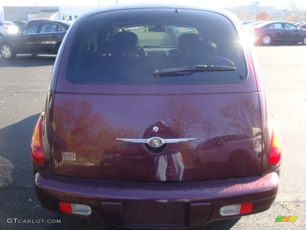 2003 PT Cruiser Limited - Deep Cranberry Pearl / Taupe/Pearl Beige photo #3