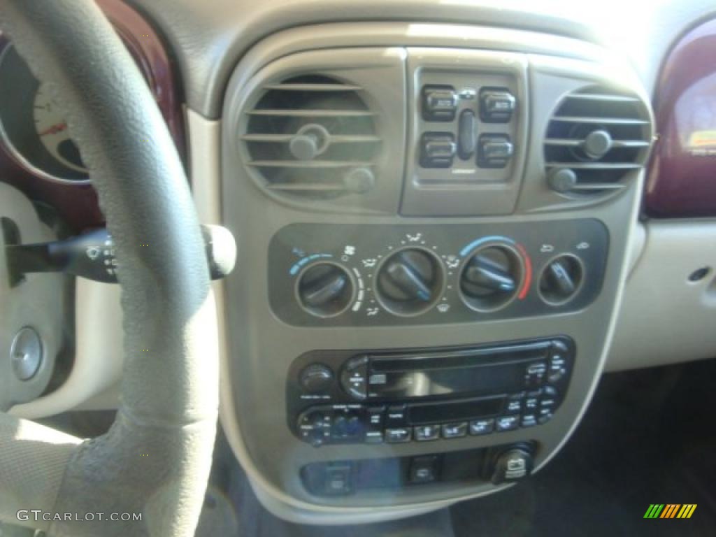 2003 PT Cruiser Limited - Deep Cranberry Pearl / Taupe/Pearl Beige photo #13