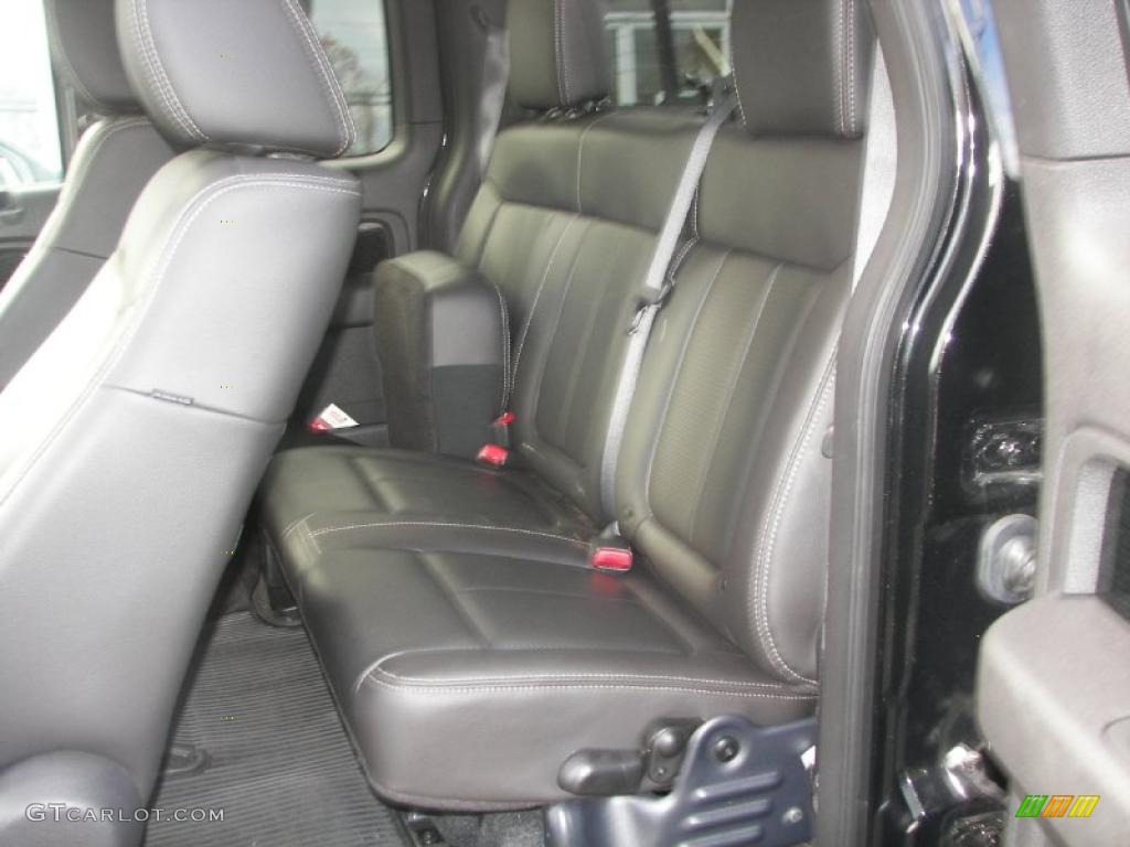 2010 F150 FX4 SuperCab 4x4 - Tuxedo Black / Black photo #7