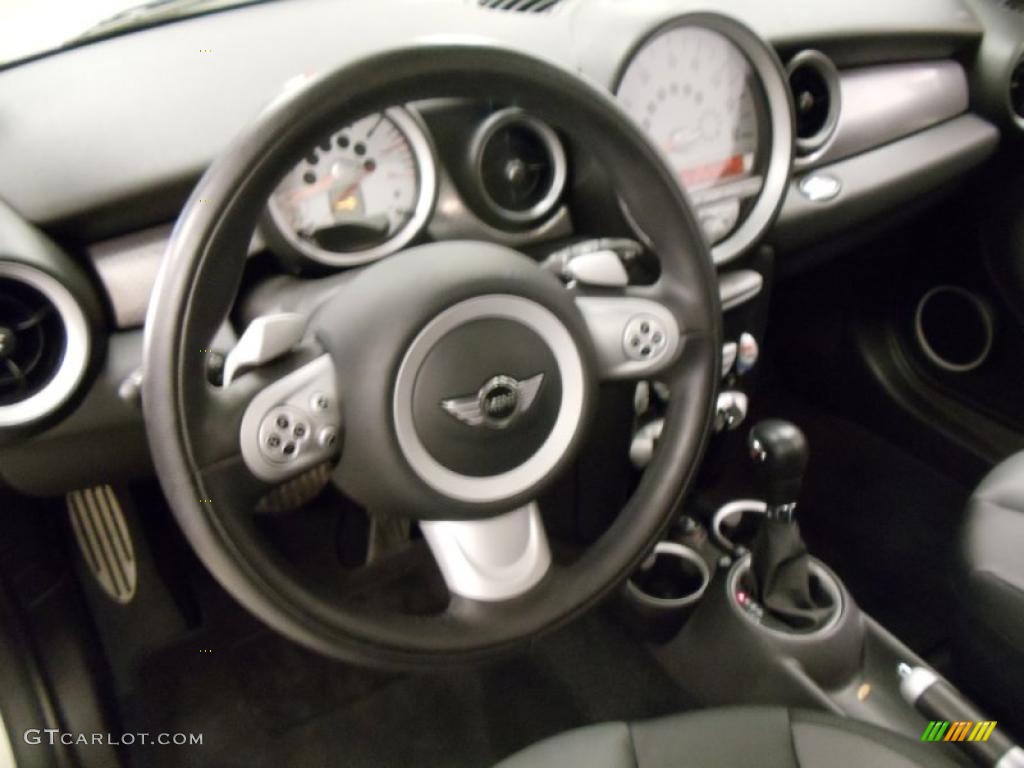 2007 Cooper S Hardtop - Sparkling Silver Metallic / Grey/Carbon Black photo #10