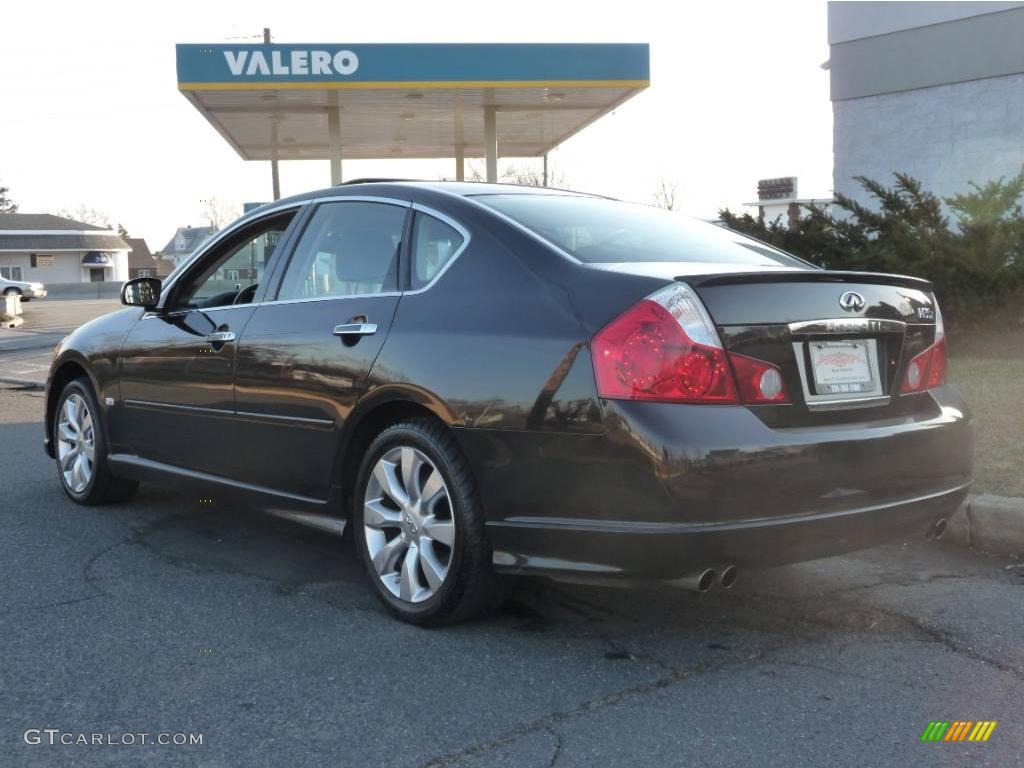 2006 M 35x Sedan - Black Obsidian / Graphite photo #4