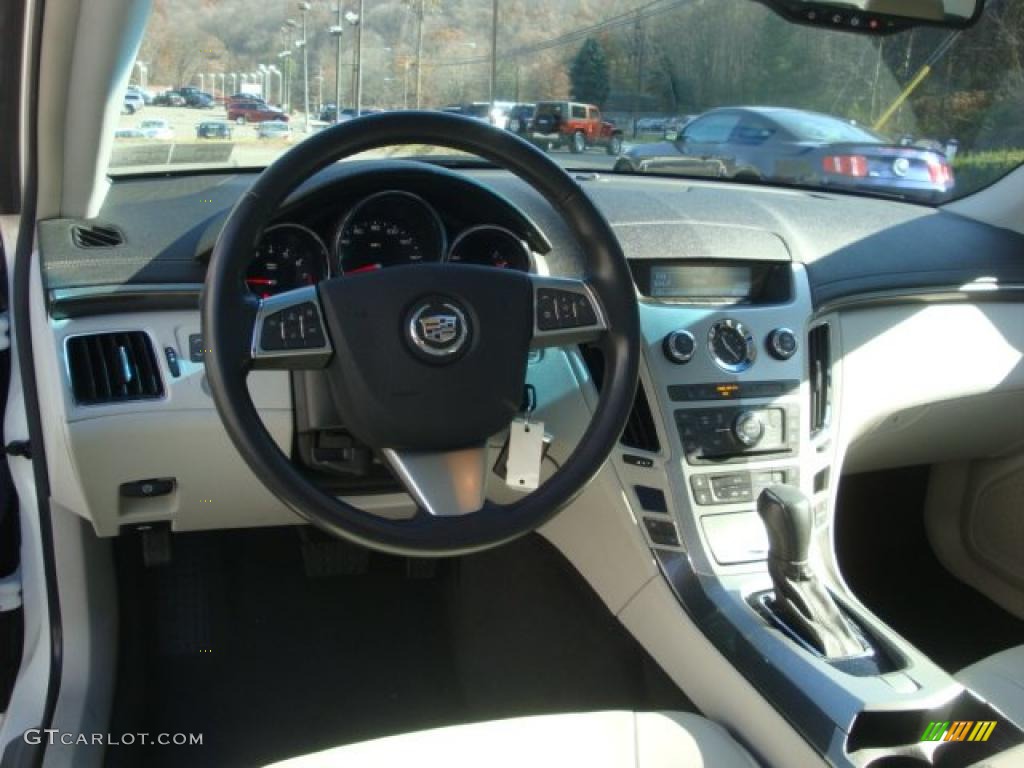 2008 Cadillac CTS 4 AWD Sedan Cashmere/Cocoa Dashboard Photo #39580933