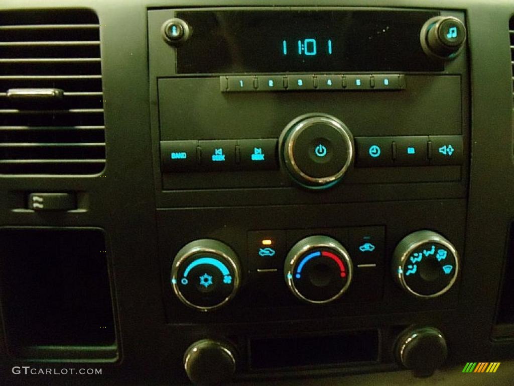 2007 Silverado 1500 Work Truck Extended Cab - Blue Granite Metallic / Dark Titanium Gray photo #8