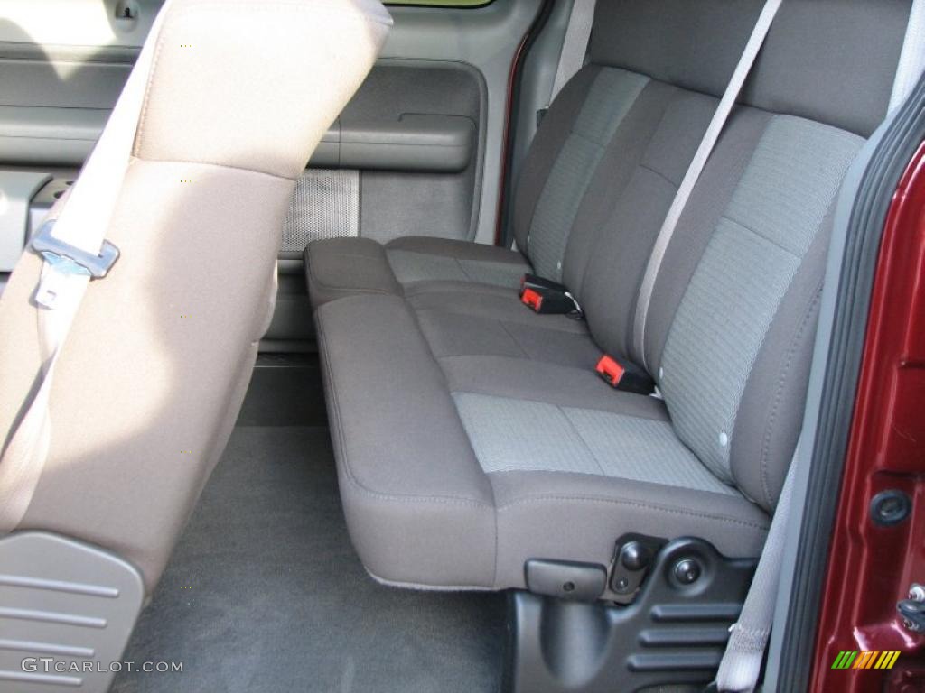 2006 F150 XLT SuperCab 4x4 - Dark Toreador Red Metallic / Medium/Dark Flint photo #11