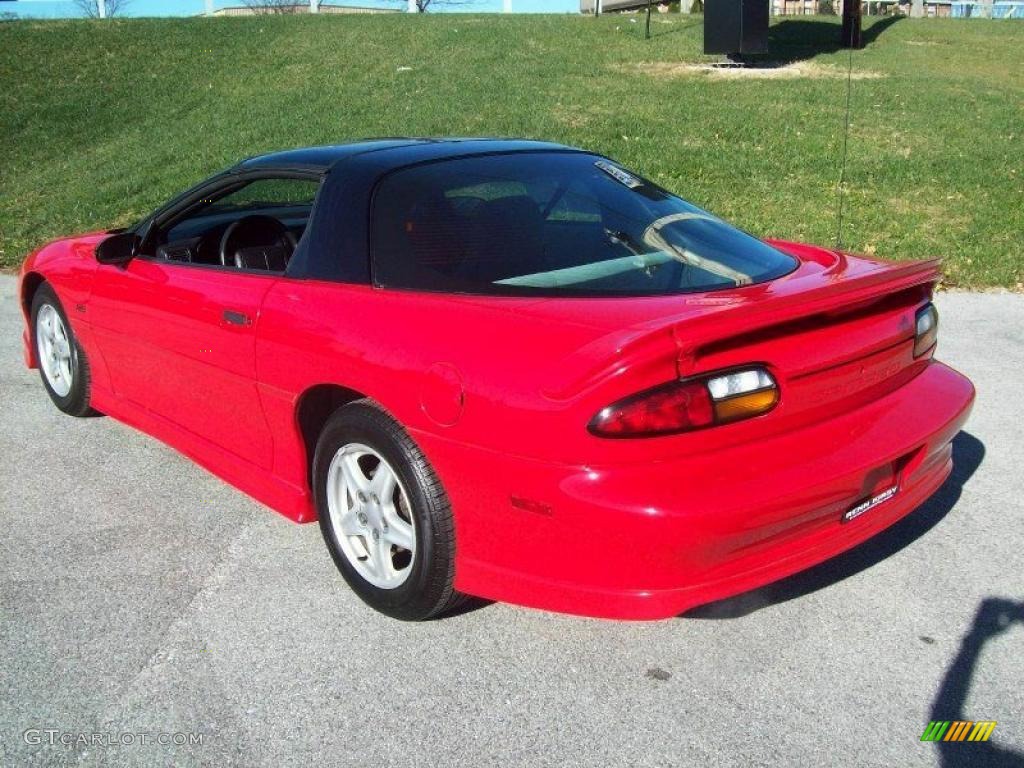 Bright Red 1997 Chevrolet Camaro RS Coupe Exterior Photo #39583509