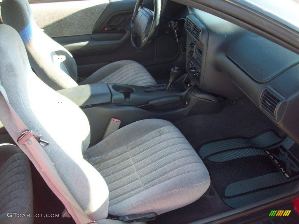 Dark Grey Interior 1997 Chevrolet Camaro RS Coupe Photo #39583561