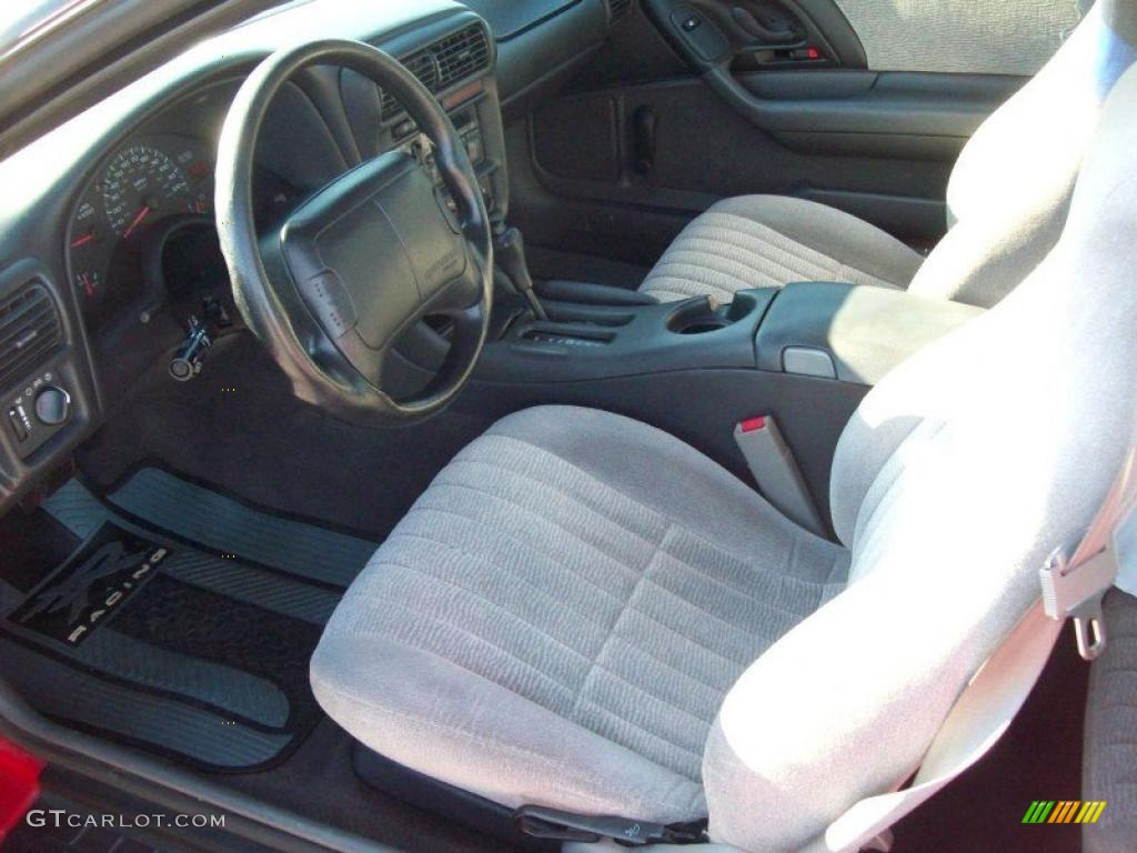 Dark Grey Interior 1997 Chevrolet Camaro RS Coupe Photo #39583785