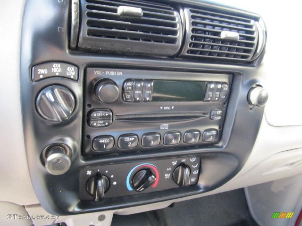 1999 Ranger Sport Regular Cab 4x4 - Bright Red / Medium Graphite photo #12