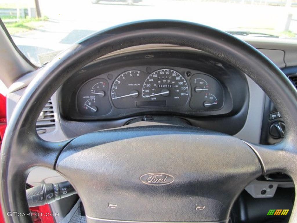 1999 Ranger Sport Regular Cab 4x4 - Bright Red / Medium Graphite photo #13