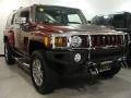 2007 Sonoma Red Metallic Hummer H3   photo #3