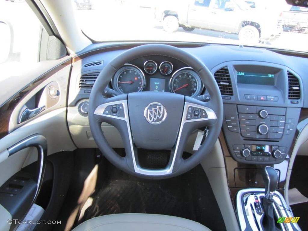 2011 Buick Regal CXL Cashmere Dashboard Photo #39584965