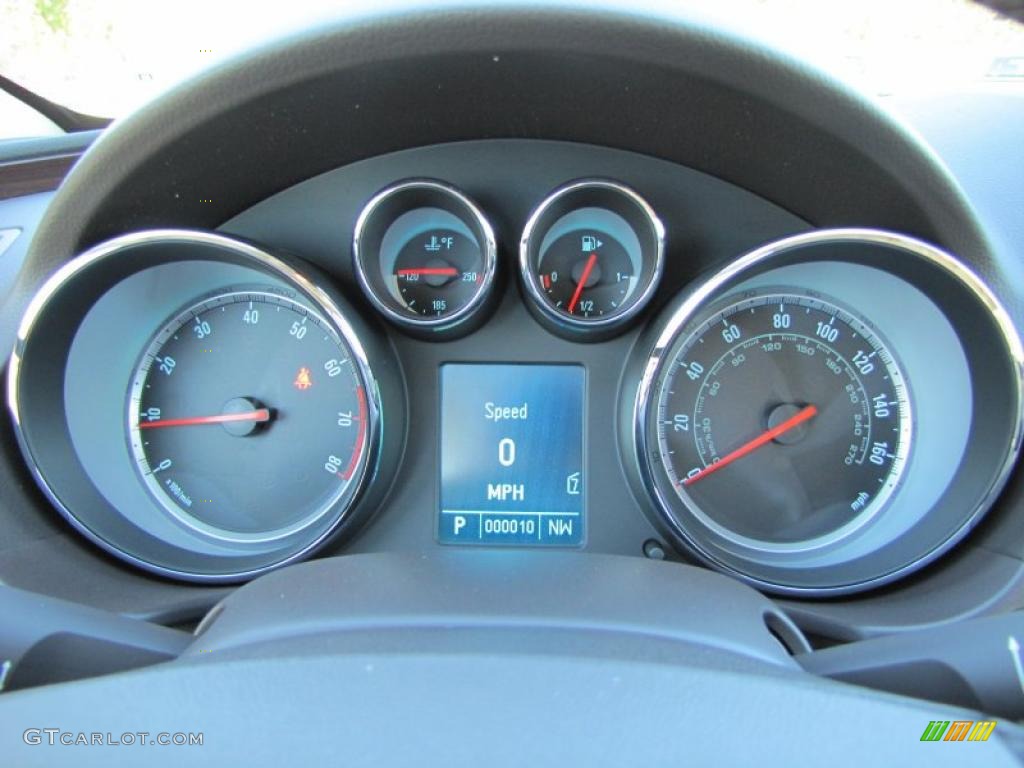 2011 Buick Regal CXL Gauges Photo #39585001