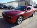 2009 Inferno Red Crystal Pearl Coat Dodge Challenger SE  photo #2