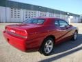 2009 Inferno Red Crystal Pearl Coat Dodge Challenger SE  photo #8