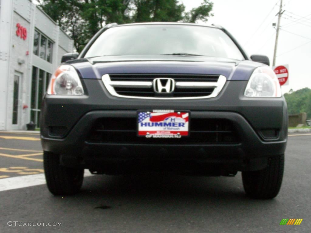2004 CR-V LX 4WD - Eternal Blue Pearl / Black photo #2