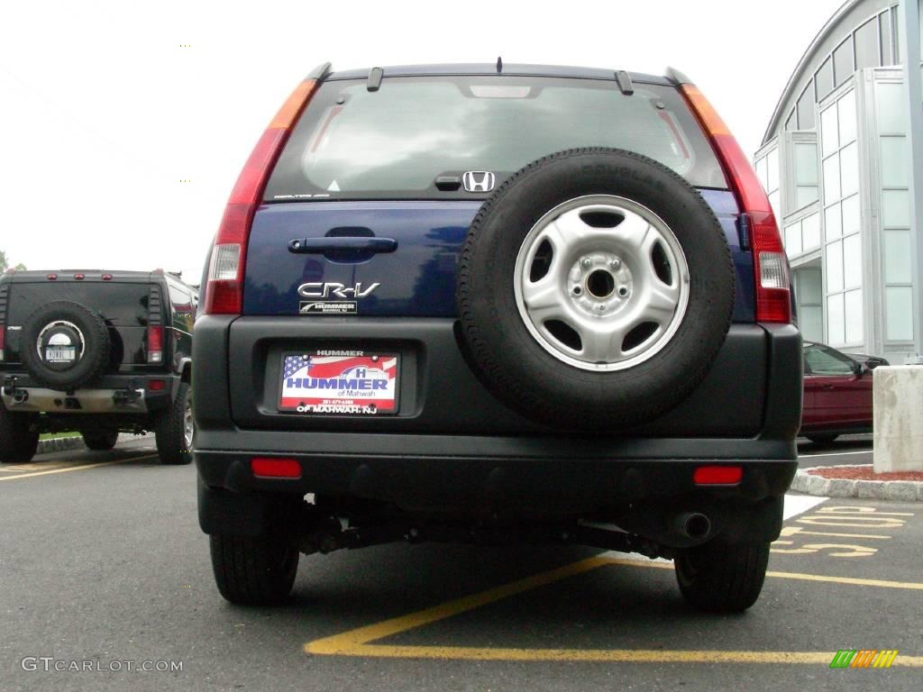 2004 CR-V LX 4WD - Eternal Blue Pearl / Black photo #6