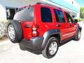 2006 Inferno Red Pearl Jeep Liberty Sport  photo #3