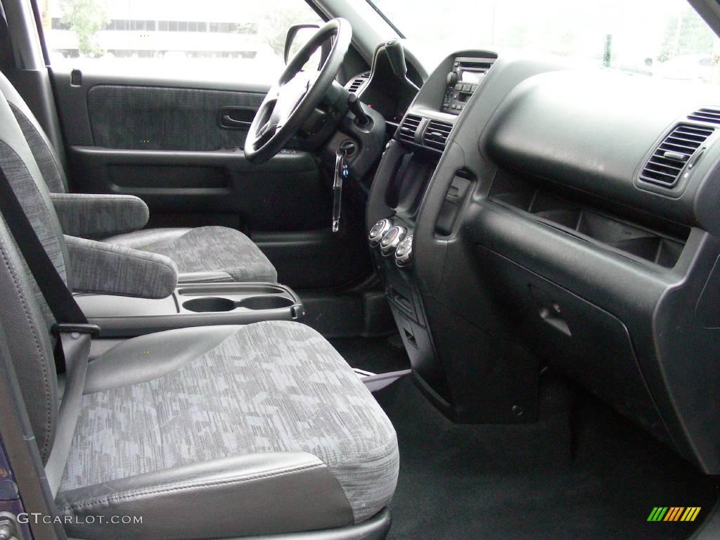 2004 CR-V LX 4WD - Eternal Blue Pearl / Black photo #14