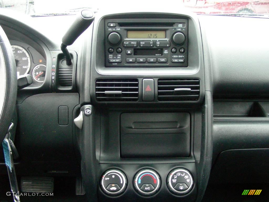 2004 CR-V LX 4WD - Eternal Blue Pearl / Black photo #19