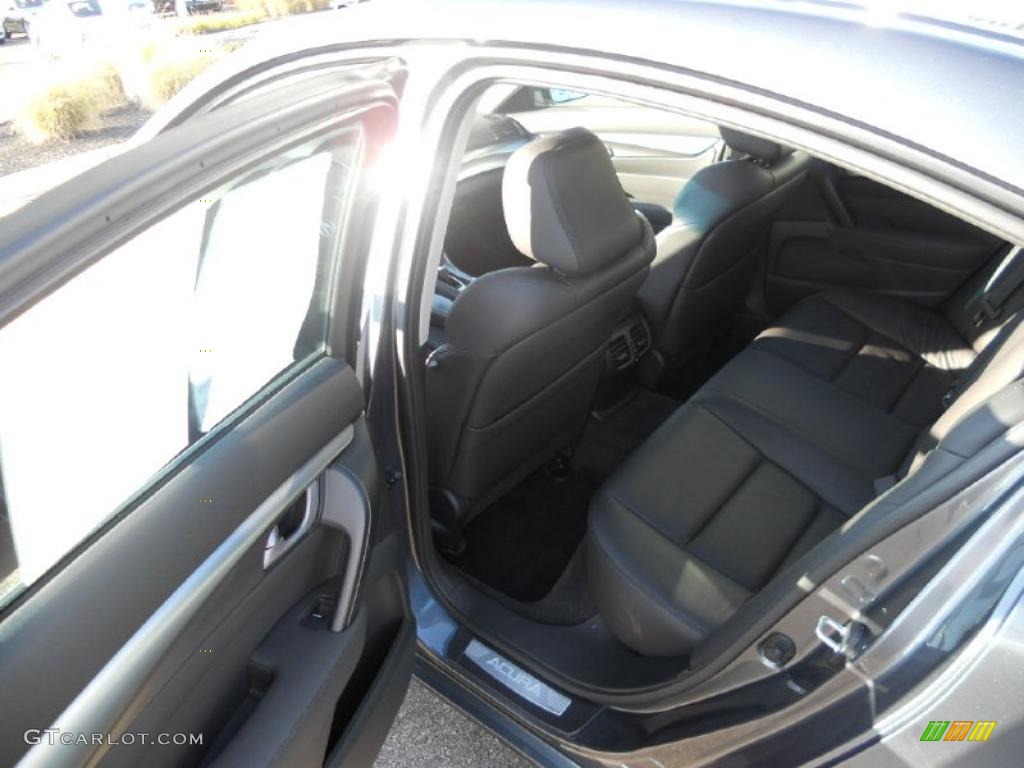 Ebony Interior 2010 Acura TL 3.5 Photo #39586553